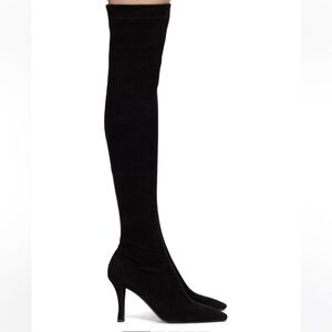 The row black Annette boots
